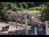 00629 ostia - regio v - insula xii - horrea di hortensius (v,xii,1) - li hinten - horrea (v,xii,2) - blick vom theater (ii,vii,2).jpg